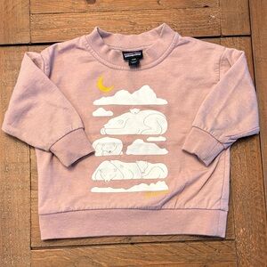 Patagonia Kids Lavender Graphic Sweatshirt